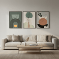 Modern Living Room Wall Frame | Elegant Interior Decor