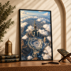 Aerial Makkah™ | Premium Islamic Wall Art