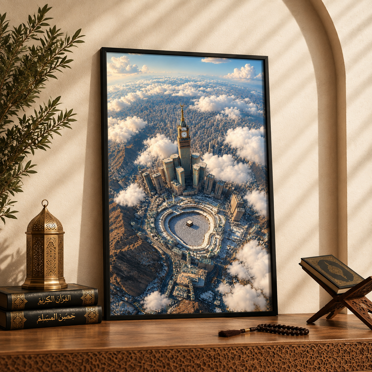 Aerial Makkah™ | Premium Islamic Wall Art