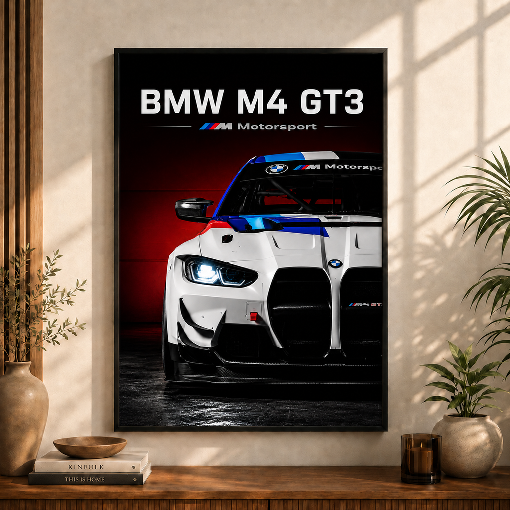 M4 GT3 Motorsport | Premium BMW Wall Art