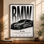 BMW M4 G82 | Premium Car Wall Art