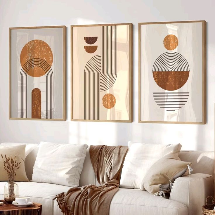 Set of 3 Modern Luxury Frames