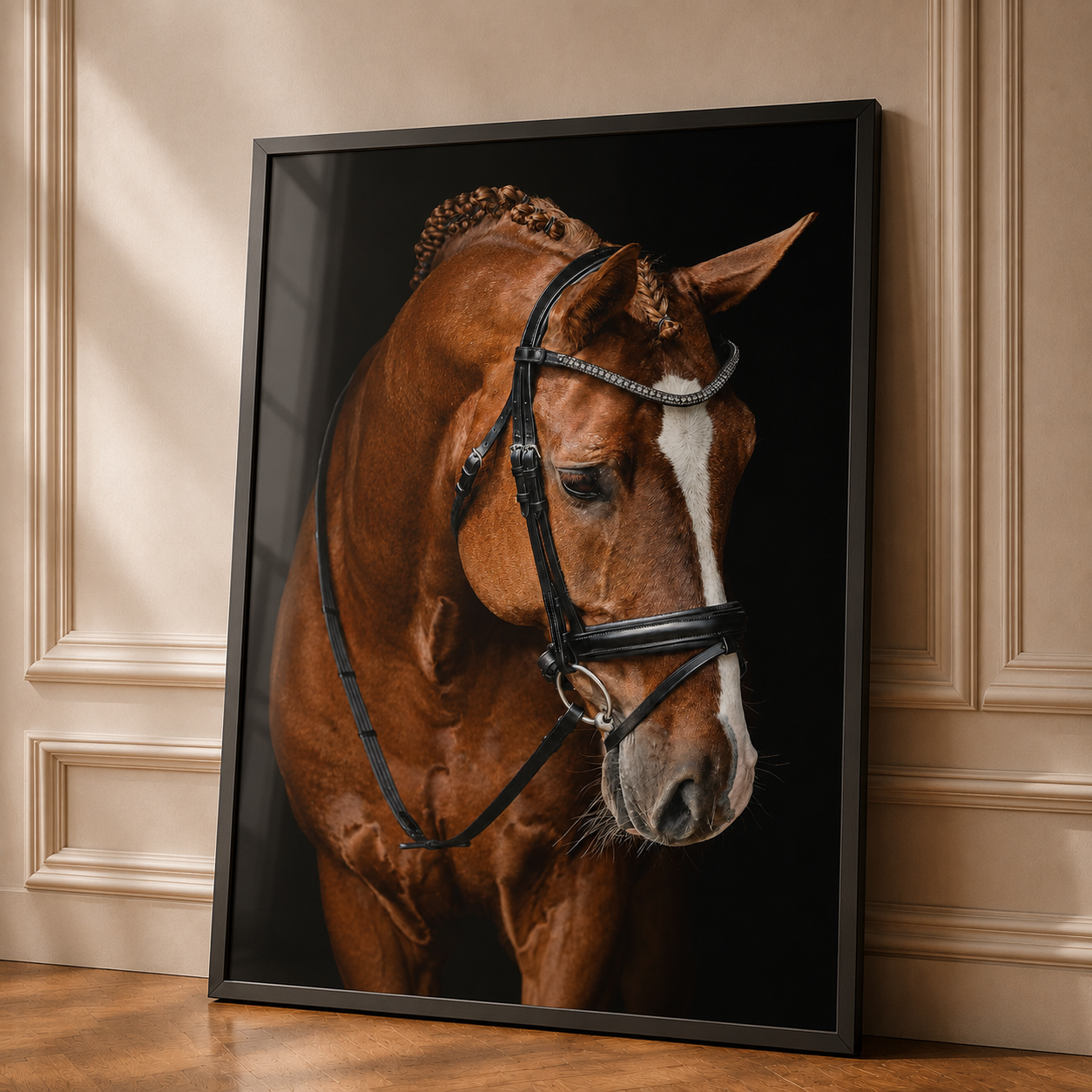 The Chestnut Sovereign™ | Ultra-HD Printed Artwork