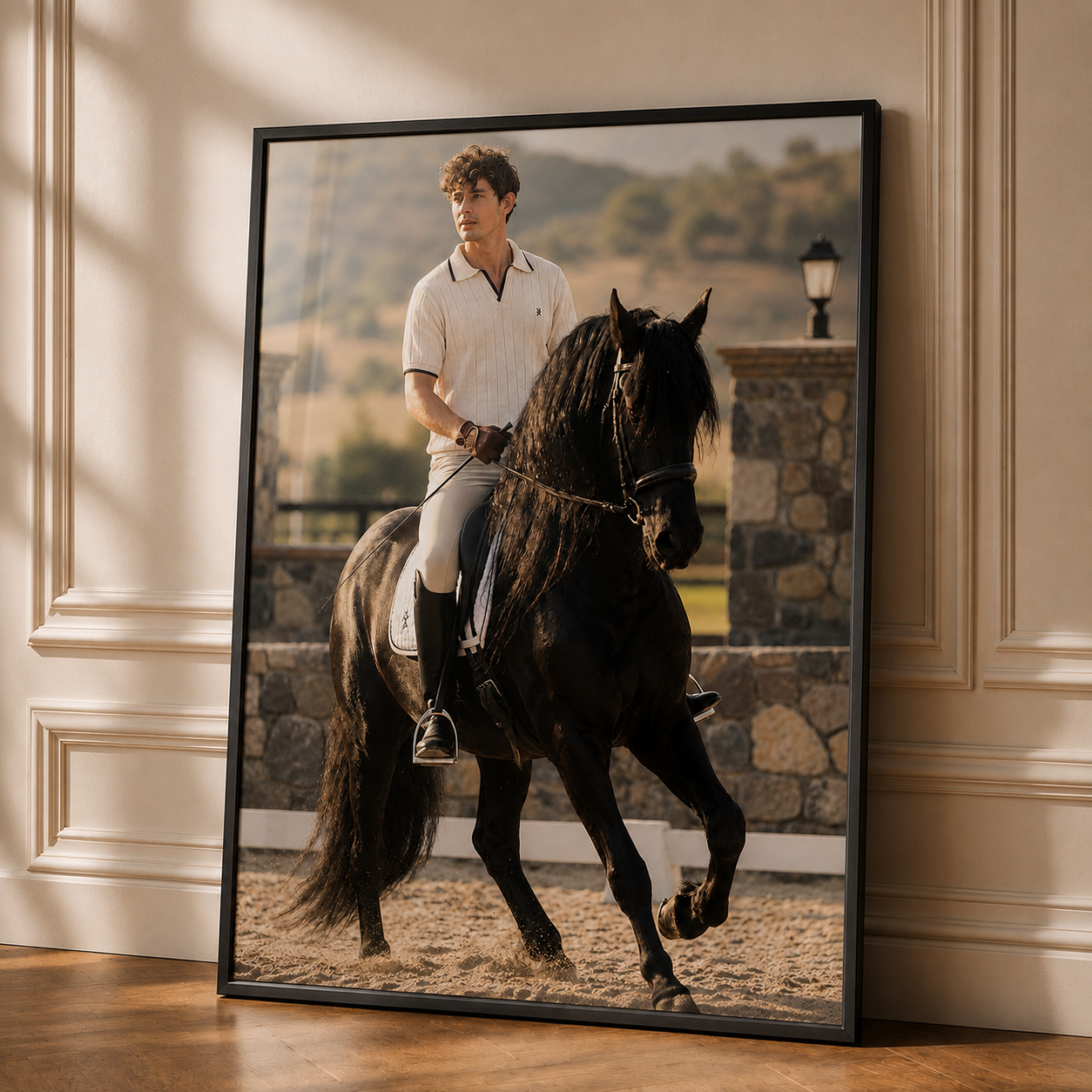 The Midnight Dressage™ | Ultra-HD Printed Artwork
