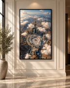 Aerial Makkah™ | Premium Islamic Wall Art