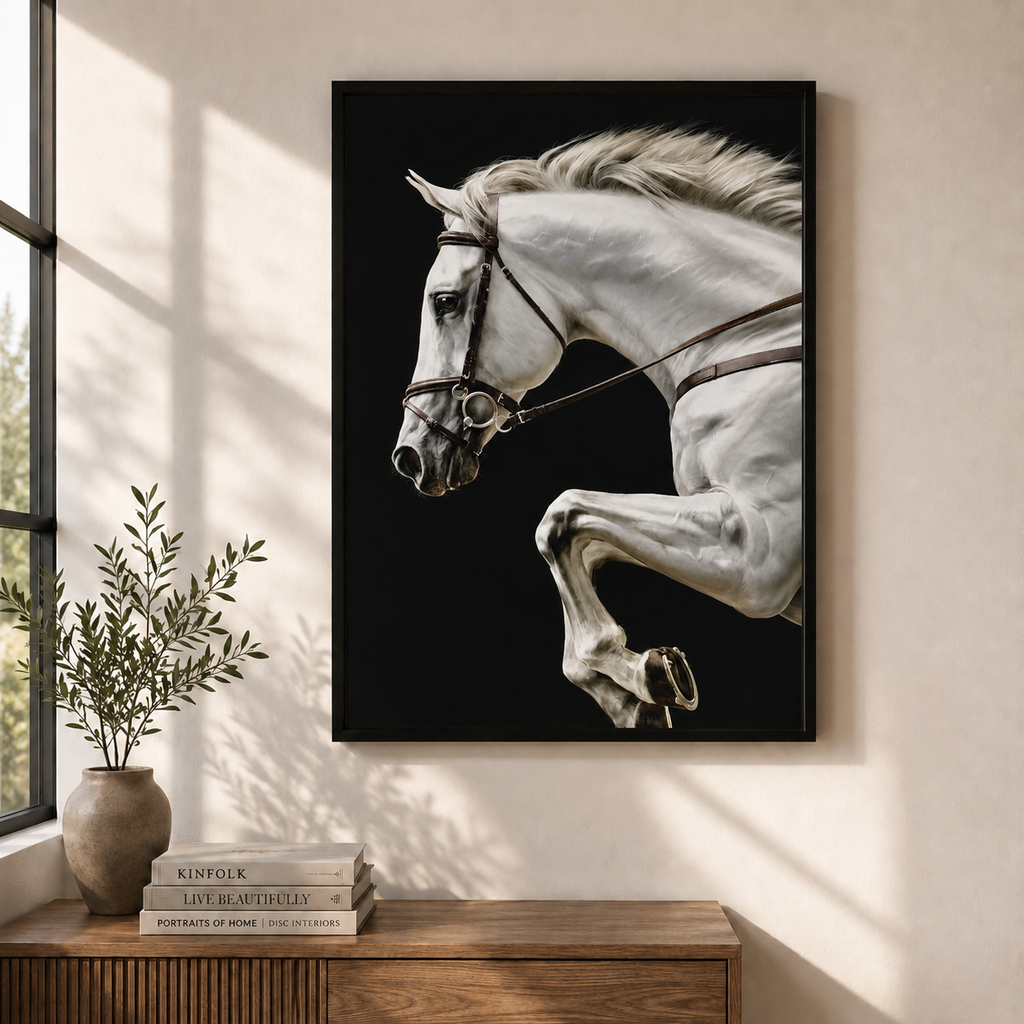 Pure Ascension | Premium Equestrian Wall Art