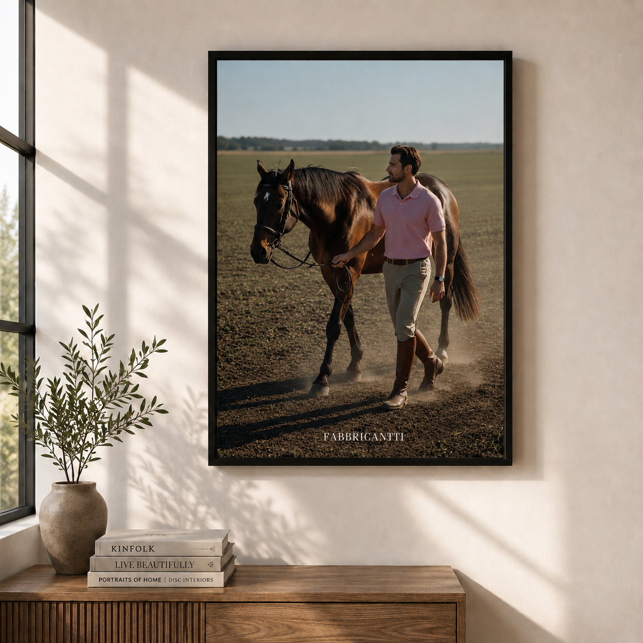 The Open Champion™ | Premium Equestrian Wall Art