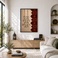 The Words of Remembrance™ | Premium Islamic Wall Art