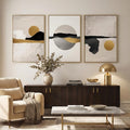 Modern Abstract Wall Art - Set of 3 Wall Frames