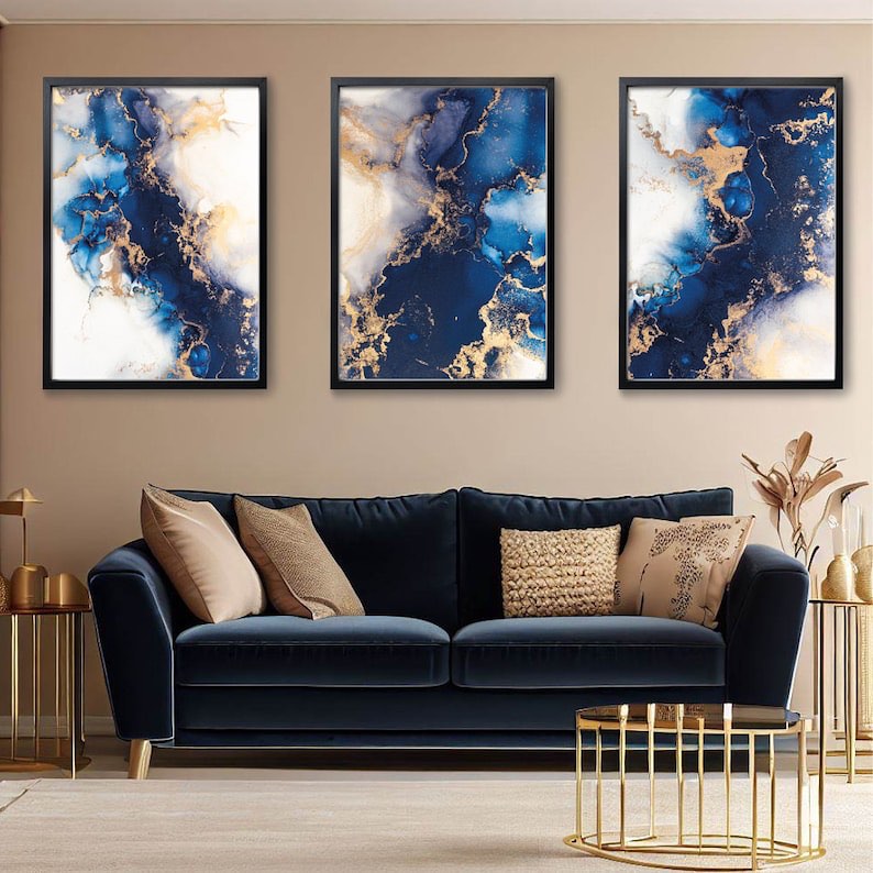 Luxury Abstract Wall Frame | Contemporary Home Decor