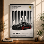 Porsche GT3 RS | Performance Edition Framed Wall Art