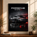 Porsche 911 GT3 RS | Midnight Performance Framed Wall Art