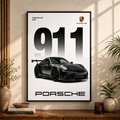 Porsche 911 | Heritage Series Framed Wall Art