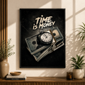 Time Is Money | Premium Framed Wall Art