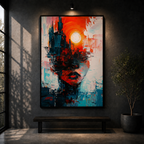 Color Theory | Abstract Portrait Wall Art