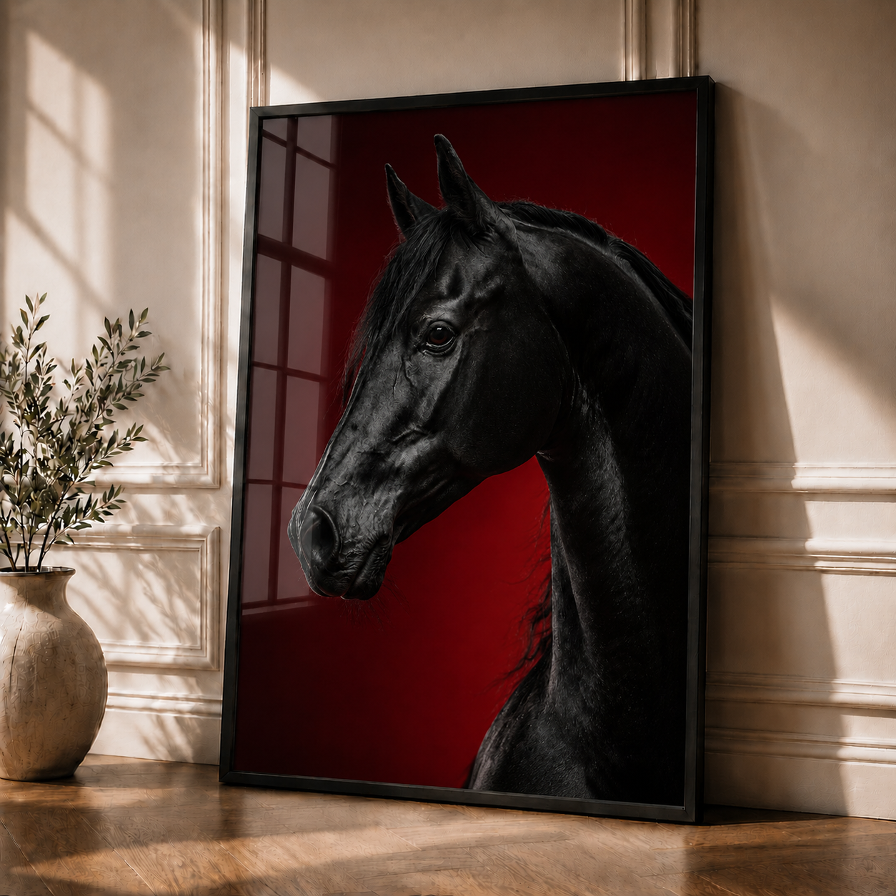 Crimson Prestige | Ultra-HD Printed Artwork