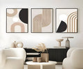 Modern Minimalist Abstract Wall Art (Set of 3)