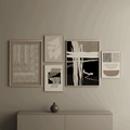 Contemporary Abstract Wall Art | Premium Frame