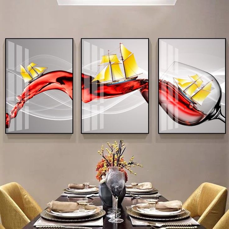 Set of 3 Modern Luxury Frames